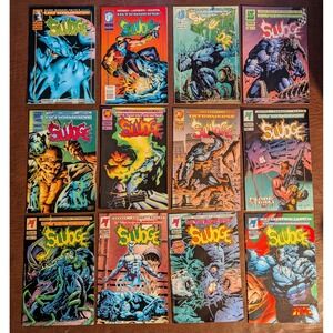 Sludge #1–12 Full Set (1993) VF/NM Malibu Signed w/ COA Lopresti Vintage HTF Lot